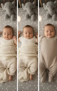Desmame do Swaddle e do Ninho